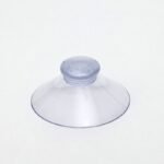 Ventosa Ø 35 mm, trasparente – con bottone Ø 14 mm, collo Ø 11,5 mm