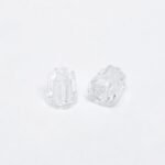 Dado a cappello M4, trasparente - zigrinato