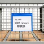 Tasche di identificazione con fori per appendere