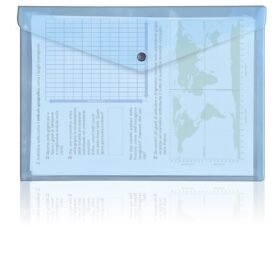 Busta A5 con pattella in Ppl con bottone