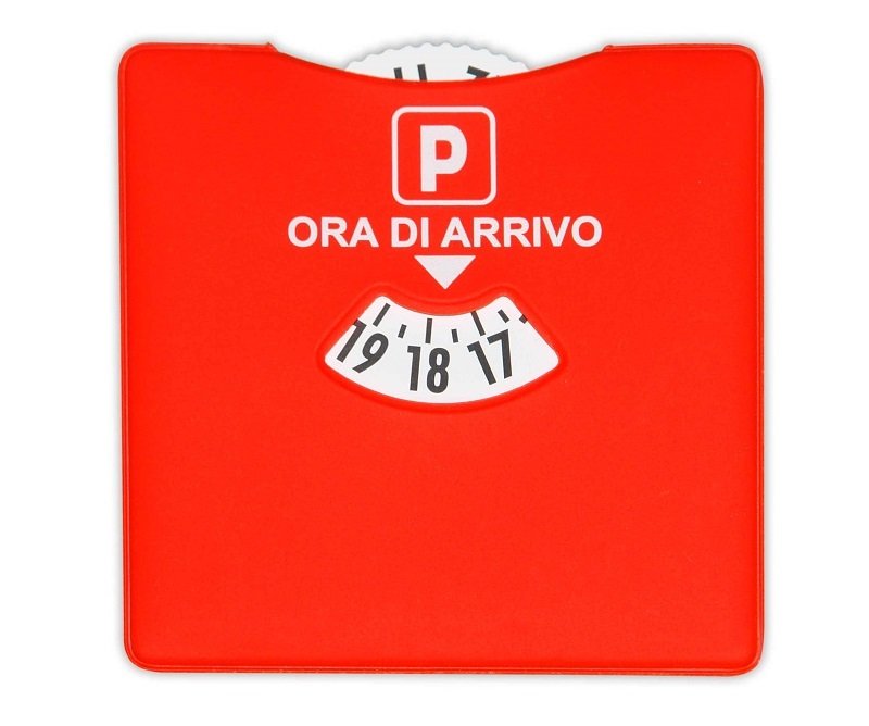 Disco Orario Quadrato Tam Con Stampa Standard*