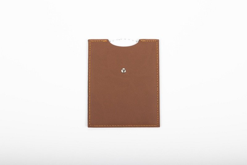 Disco orario rettangolare cucito Finto Cuoio con stampa standard* - immagine 3