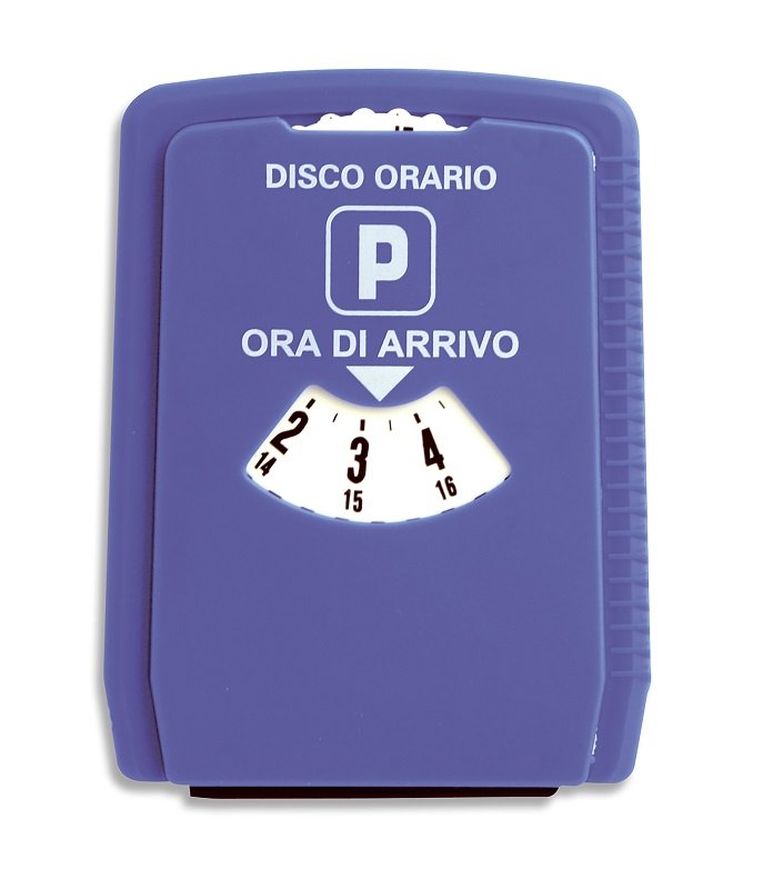 Disco Orario Rigido Con Raschiaghiaccio Con Stampa Standard