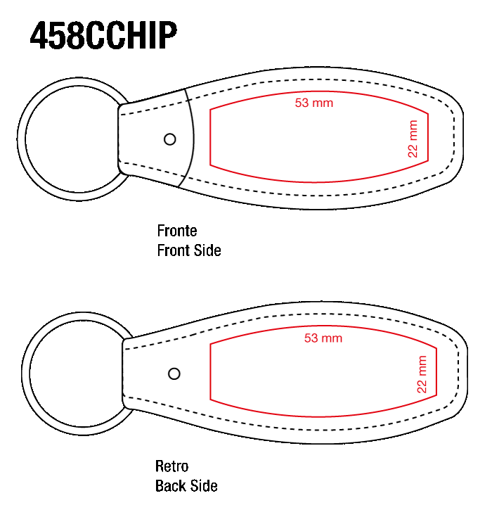 Portachiavi in cuoio* - immagine 3