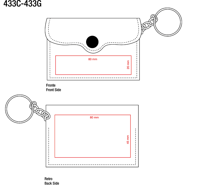 Portachiavi in cuoio - immagine 3