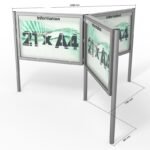 Bacheca PLENARIA | 21 × A4 | Sistema a 3 stelle