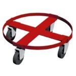 Base per fusti da 208 l su 4 ruote