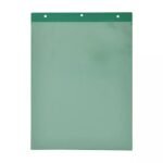 Tasca magnetica in colore verde con 1 banda magnetica