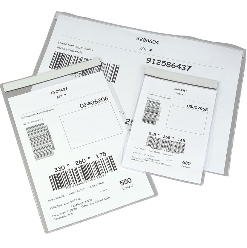 Tasche con strisce magnetiche A4|A3|A7 - Verticale e Orizzontale - immagine 5