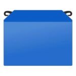 tasca a traliccio con gancio  e banda magnetica