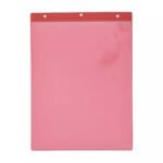 Tasca magnetica in colore rosso con 1 banda magnetica