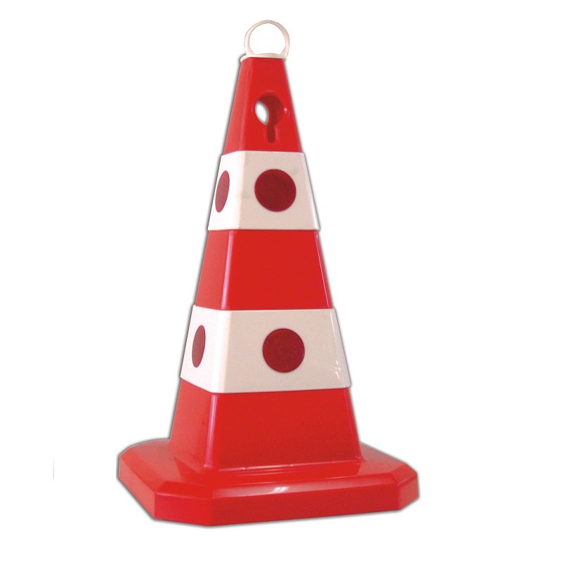 Coni stradali esagonale rosso - immagine 4