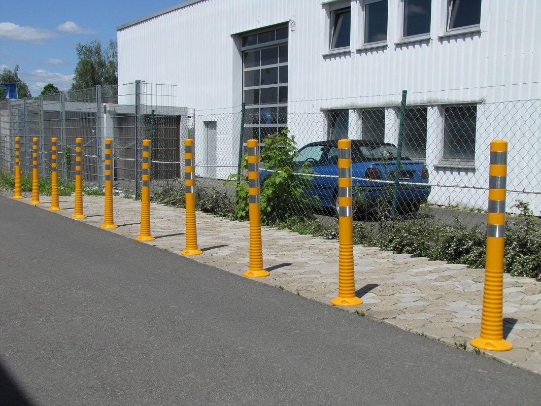 Paletti PingPong bianco-giallo - immagine 3