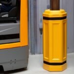 Protezione per colonna in polietilene, altezza 1.000 mm