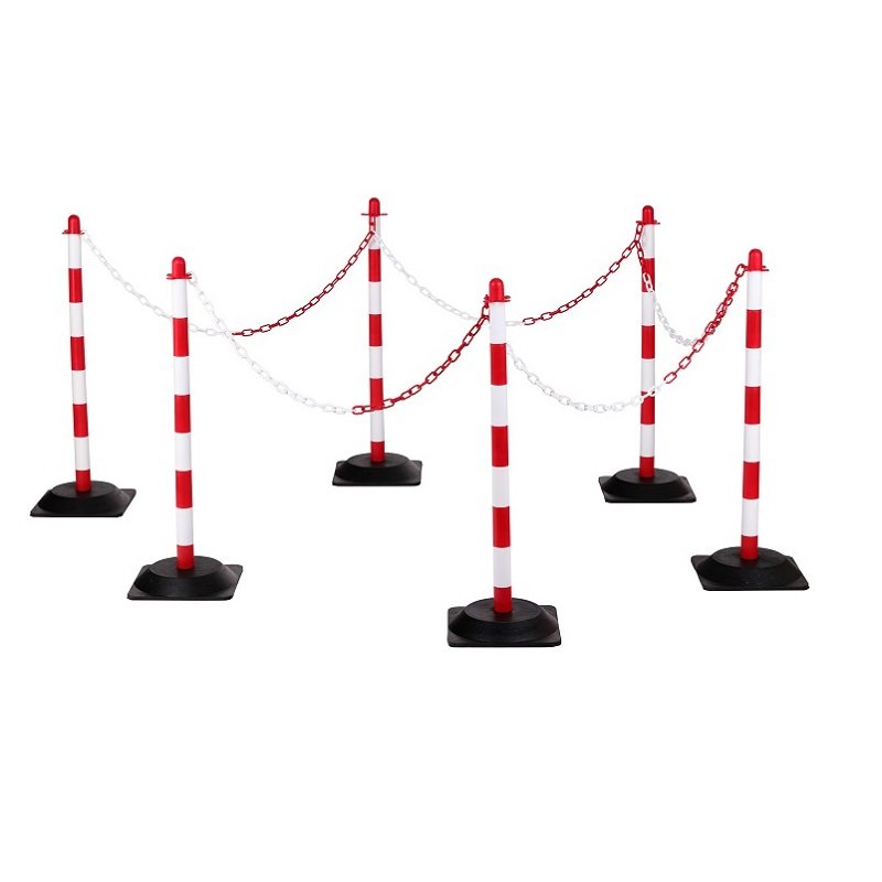 Set di paletti in polietilene Altezza 860 mm