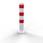 Dissuasore di sicurezza Tubo in acciaio Ø 152 x 3,2 mm Fisso Per fissaggio con tasselli