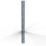 Pali di barriera Tubo in acciaio Ø 102 x 2,9 mm Fisso, da annegare nel calcestruzzo