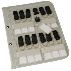 Portachiavi a scheda da inserire in raccoglitore