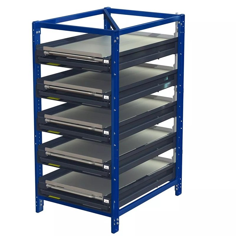 Ripiano estraibile compatto | 300 kg