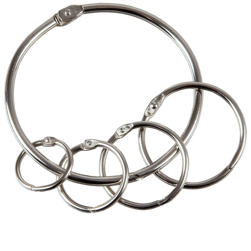 Anelli metallici apribili