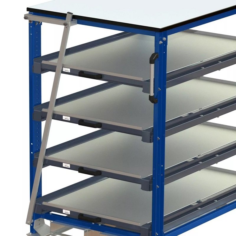 Blocco di trasporto per ripiano estraibile - immagine 2