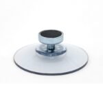 Ventosa Ø 75 mm, trasparente – con magnete avvitato, forza 4 kg