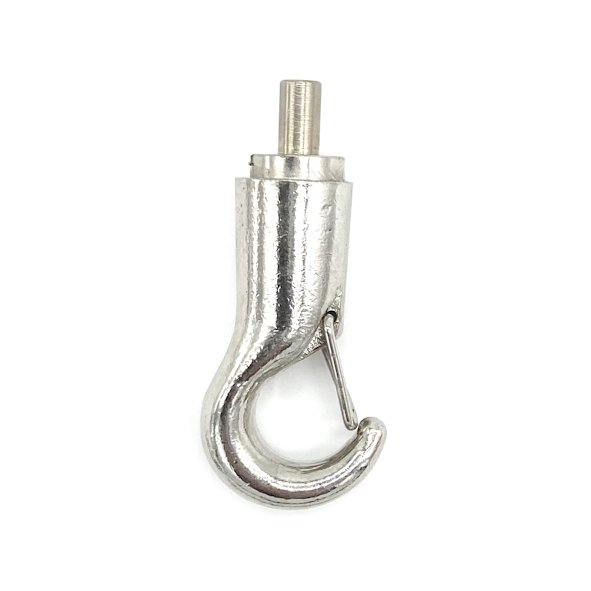 *Gancio per cavo metallico