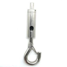 *Supporto per cavo in acciaio M4 con sicurezza