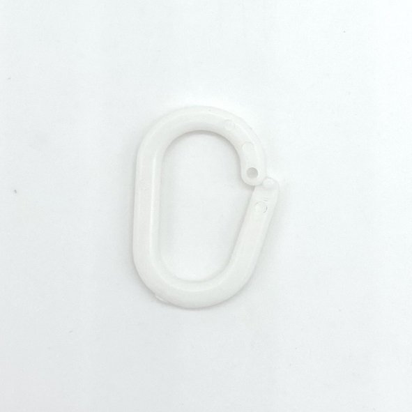 *Anello bianco, ovale